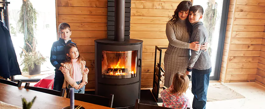 Morso Cast Iron Fireplace Insert Installation in Yankton, South Dakota