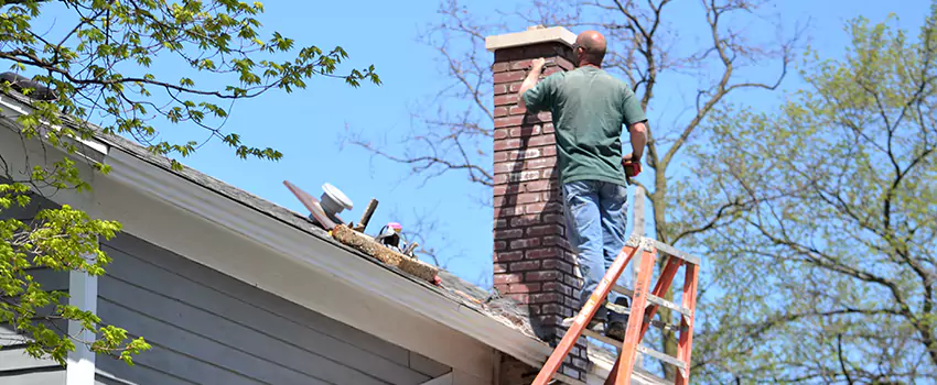 Vinyl and PVC Chimney Flashing Installation in Yankton, SD