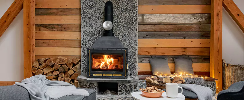 Thelin Hearth Products Direct Vent Gas Stove Fireplace Inspection in Yankton, South Dakota